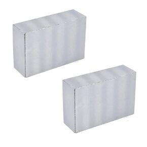1-2-3 Precision Machinist Milling Blocks,(1In x 2 in x 3 in) No Holes Matched Pair Ultra Precision Hardened Steel