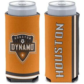 MLS Houston Dynamo Slim Can Cooler, Team Colors, One Size