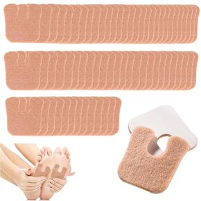 96 Pcs U Shaped Foot Pads for Balls of Feet, Foot Cushions for Pain Relief Avoid Callus Adhesive Pads for Men and Women