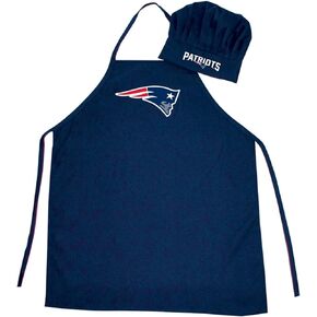 Pro Specialties Group Barbeque Apron and Chef's Hat - New England Patriots - NFL