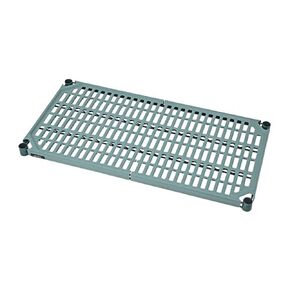 Quantum Storage Systems 2142WPM Polymer Shelf Mat, Carbon Steel, Epoxy Coated, Green/Polymer, NSF
