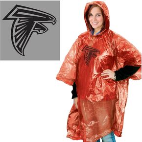 Wincraft NFL Tampa Bay Buccaneers Rain Poncho, Team Colors, One Size