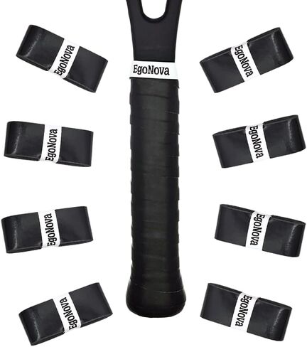 Tennis Racket Grip Tape, Sweat Absorbent Tennis Grip Tape, Soft and Comfort Tennis Racket Grips, Easy to Install Tennis Grips Overgrip (8-Pack) in Saudi Arabia