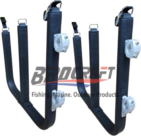 Brocraft SUP Board Rack for Boat Rail Mount/Paddleboard Rack for Boat Rail Mounted (Generation 2) in Saudi Arabia