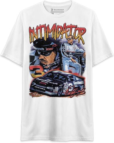Black Rabbit 90s Racing Intimidator Earnhardt Raise Hell Praise Dale Retro Unisex T-Shirt in Saudi Arabia