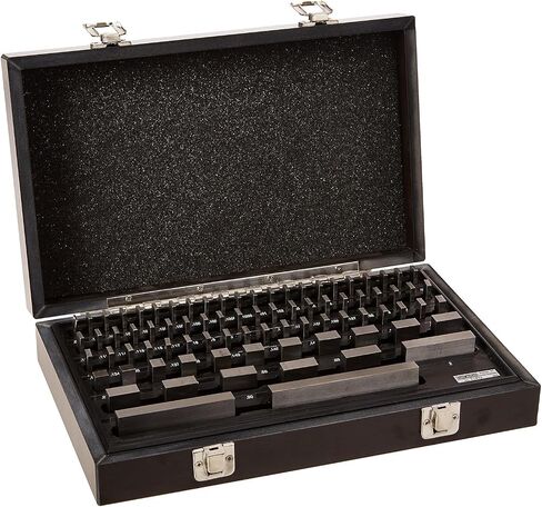 HHIP 4101-0022 Rectangular Steel Gage Block Set (Grade B), 81 Piece in Saudi Arabia