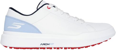 Skechers Women's Drive 6 Arch Leather Relaxed Fit Waterproof Golf Shoe Sneaker in Saudi Arabia