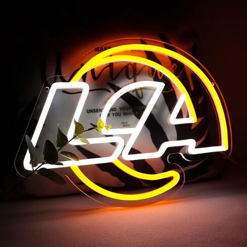 Pugna Ice Hockey Neon Signs for Wall Decor Neon Lights for Bedroom Led Business Signs Suitable for Man Cave Bar Pub Restaurant Christmas Gift Art in Saudi Arabia