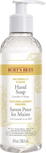 Burt's Bees Naturally Clean Hand Soap with Lavender and Honey, 8 Fluid Ounces (Pack of 3) in Kuwait