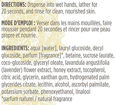 Burt's Bees Naturally Clean Hand Soap with Lavender and Honey, 8 Fluid Ounces (Pack of 3) in Kuwait