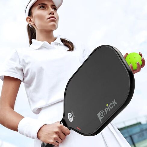 PiCK TRP700 Professional Raw Carbon Fiber Pickleball Paddles, Unibody Foam Injected, Thermoformed Polypropylene Honeycomb Core, USA Pickleball Approved (TRP700) in Saudi Arabia