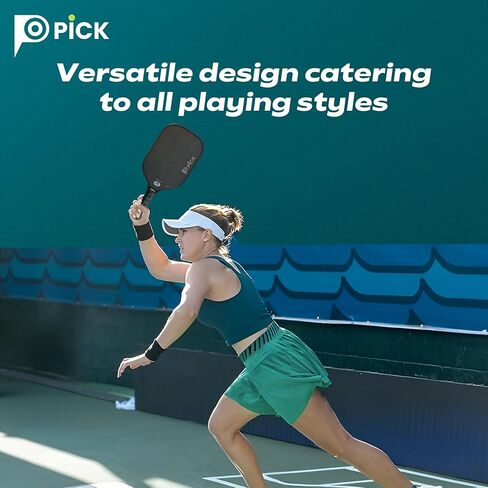 PiCK TRP700 Professional Raw Carbon Fiber Pickleball Paddles, Unibody Foam Injected, Thermoformed Polypropylene Honeycomb Core, USA Pickleball Approved (TRP700) in Saudi Arabia