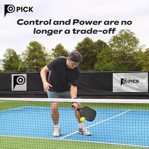 PiCK TRP700 Professional Raw Carbon Fiber Pickleball Paddles, Unibody Foam Injected, Thermoformed Polypropylene Honeycomb Core, USA Pickleball Approved (TRP700) in Saudi Arabia