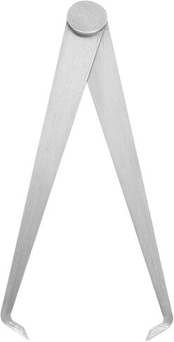 Inside Calipers - [6 Inch] Friction Joint Stainless Steel Measurement Tool for Size Measuring Use, Silver Tone in Saudi Arabia