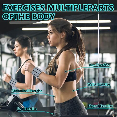 Pilates Ankle Weights and Wrist Weights for Women, Leg Weights and Arm Weights Set of 2 (1 LB/2 LBS Each), Adjustable Yoga, Dance, Barre, Walking, Gym Workout in Saudi Arabia