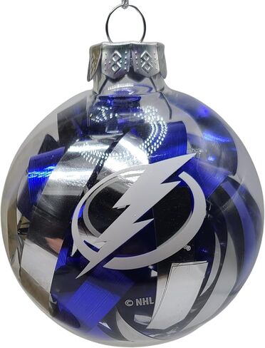NHL Large Tinsel Ball Ornament in Saudi Arabia