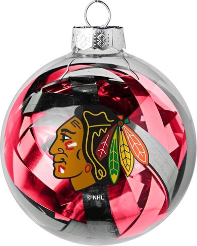 NHL Large Tinsel Ball Ornament in Saudi Arabia