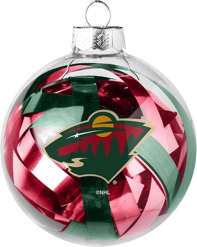 NHL Large Tinsel Ball Ornament in Saudi Arabia