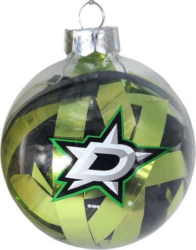 NHL Large Tinsel Ball Ornament in Saudi Arabia