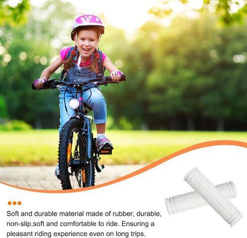 HARFINGTON Bike Handlebar Grips Non-Slip Rubber Mushroom Bicycle Grips Fit Handlebars for Mountain Road Foldable MTB BMX Scooter Cruiser Tricycle Wheelchair in Saudi Arabia