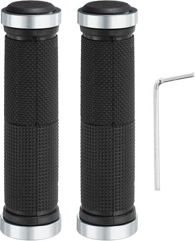 HARFINGTON Bike Handlebar Grips Double Lock on Non-Slip Bicycle Grips Fit Handlebars for Mountain Road Foldable MTB BMX Scooter Cruiser Tricycle in Kuwait