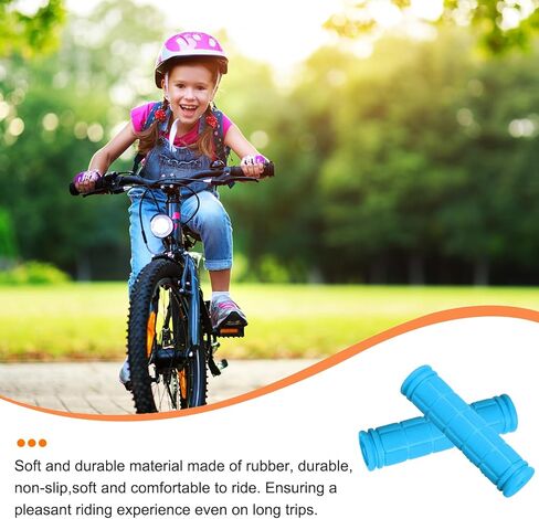 HARFINGTON Bike Handlebar Grips Non-Slip Rubber Mushroom Bicycle Grips Handlebars for Mountain Road Foldable MTB BMX Scooter Cruiser Tricycle Wheelchair in Kuwait