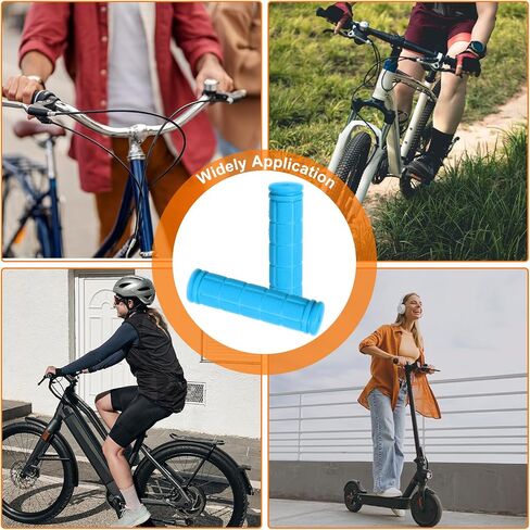 HARFINGTON Bike Handlebar Grips Non-Slip Rubber Mushroom Bicycle Grips Handlebars for Mountain Road Foldable MTB BMX Scooter Cruiser Tricycle Wheelchair in Kuwait