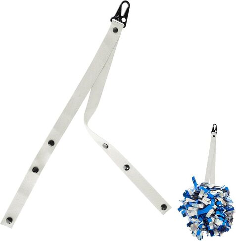 Pom Pom Holder, Adjustable Pom Holder for Backpack Cheer Cheerleading Pom Holder Cheer Pom Holder Custom Made Pom Holder Pom Poms Cheerleading Accessories for Teen Girls Sports in Saudi Arabia