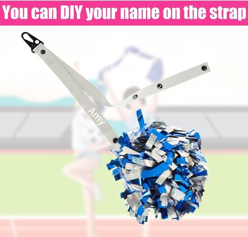 Pom Pom Holder, Adjustable Pom Holder for Backpack Cheer Cheerleading Pom Holder Cheer Pom Holder Custom Made Pom Holder Pom Poms Cheerleading Accessories for Teen Girls Sports in Saudi Arabia