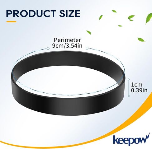 حزام تفريغ KEEPOW لمنظف السجاد Bissell 3071 PowerForce PowerBrush Pet XL ومنظف السجاد Bissell 3067 TurboClean DualPro Pet 3072، 30673، 3109، قطعة بديلة 1626502 و1626486 (1+1 حزمة) in Saudi Arabia