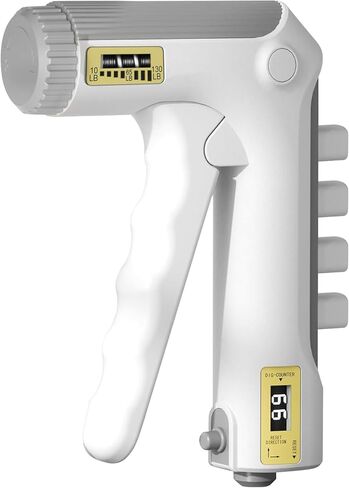 Grip Strength Trainer - Adjustable Forearm Strengthener with Finger Exerciser & Counting Hand Gripper Exerciser Workout Devices for Adult, Climbing, Muscle Building 10-130LB in Saudi Arabia
