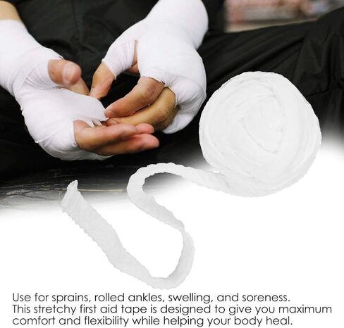 Tubular Bandage, 10M Tubular Gauze Stretch Bandage Elastic Tubular Netting Net Dressing First aid Dressing Wrap Retainer Wrap Retainer Stretch Tube Bandage for Wound Dressing Restraint(2#) in Saudi Arabia