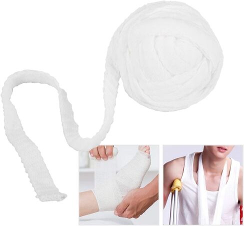 Tubular Bandage, 10M Tubular Gauze Stretch Bandage Elastic Tubular Netting Net Dressing First aid Dressing Wrap Retainer Wrap Retainer Stretch Tube Bandage for Wound Dressing Restraint(2#) in Saudi Arabia
