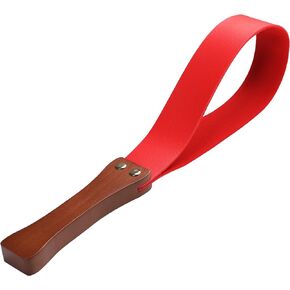 BAVIHOR Riding Crop for Horses, 19'' Equestrianism Riding Crops with Anti-Slip Wooden Handle