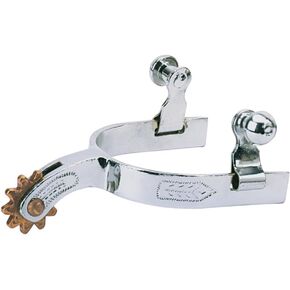 Weaver Leather Children Spur with Engraved Band in Kuwait