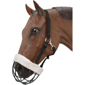 Tough-1 Freedom Muzzle w/ Nylon Headstall - Horse