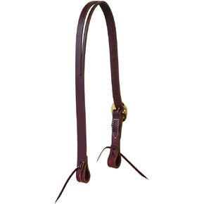 ويفر الجلود العمل Tack الصلبة النحاس انقسام الأذن Headstall النحاس الأجهزة، 1 "