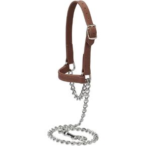 Weaver Leather Livestock Brahma Webb Goat Halter, Brown in Kuwait