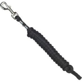 Weaver Leather Poly Rope Llama/Alpaca Lead 3/8" x 6' Black