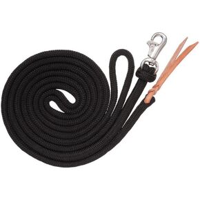 Tough 1 Training Lead with Trigger Bull Snap, Black, 14'
