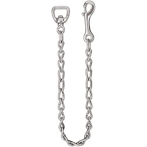 Weaver Leather #720 Lead Chain with 1" Swivel, 30", Nickel Plated