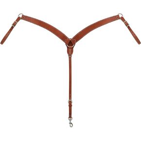 Weaver Leather Contoured Breast Collar, Canyon Rose 1 Count (Pack of 1)