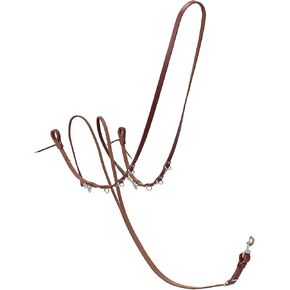 Weaver Leather Working Tack Roper/Barrel Style German Martingale, Golden Chestnut