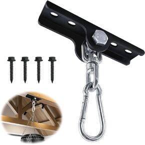 Heavy Duty Boxing Punching Bag Hanger, Wall Ceiling Mount Punching Boxing Bag Hanger,Heavy Bag Hangers Brackets 360° Rotating for Boxing Muay Thai Training,Aerial Yoga Swing & Hammock