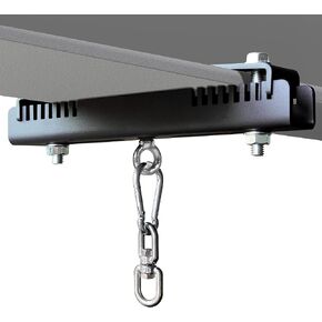 Heavy Duty Beam Clamp Hanger Mount,Heavy Bag Mount 360° Rotation Suitable for I or H Beam Clamps and Hangers Punching Bag Hanger for Boxing Muay Thai Training,Aerial Yoga Swing & Hammock