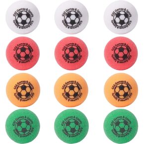 GSE Games & Sports Expert Table Soccer Foosball Replacement Balls, Official Table Soccer Balls, Tabletop Football Balls for Foosball Table Accessories(Several Colors&Styles Available)