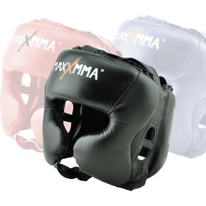 MaxxMMA Headgear L/XL Boxing MMA Training Kickboxing Sparring Karate Taekwondo