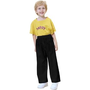 TopTie Adult Kids Karate Pants Martial Arts Pants Student Karate Gi Pants