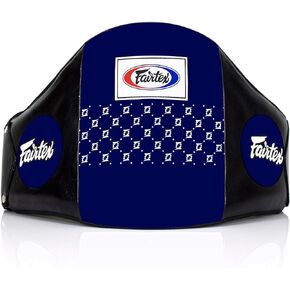 Fairtex BPV1 Muaythai Training Belly Pad | Core Protection for Coaches in Boxing, Muay Thai, Kickboxing | Syntek Leather |Maximum Durability, Secure Fit | Multi-Sport Body Protector