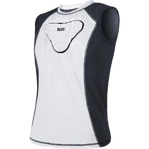 DGXINJUN Youth Kids Boys Padded Compression Shirt & Vest Chest Rib Hip Protector for Football Baseball Sports Competition
